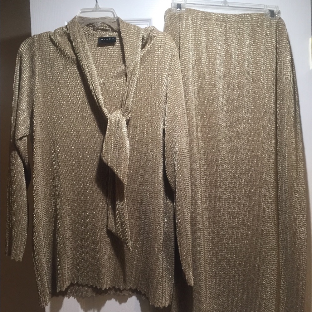 Holiday top and skirt